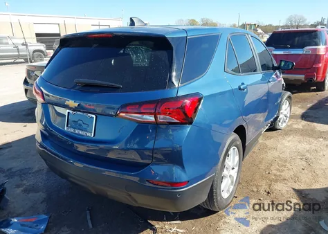 2024 Chevrolet Equinox Fwd Ls из США, поврежденный, VIN 3GNAXHEGXRL274205